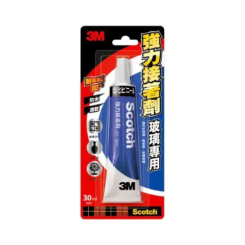 3M Scotch 強力接著劑 玻璃用